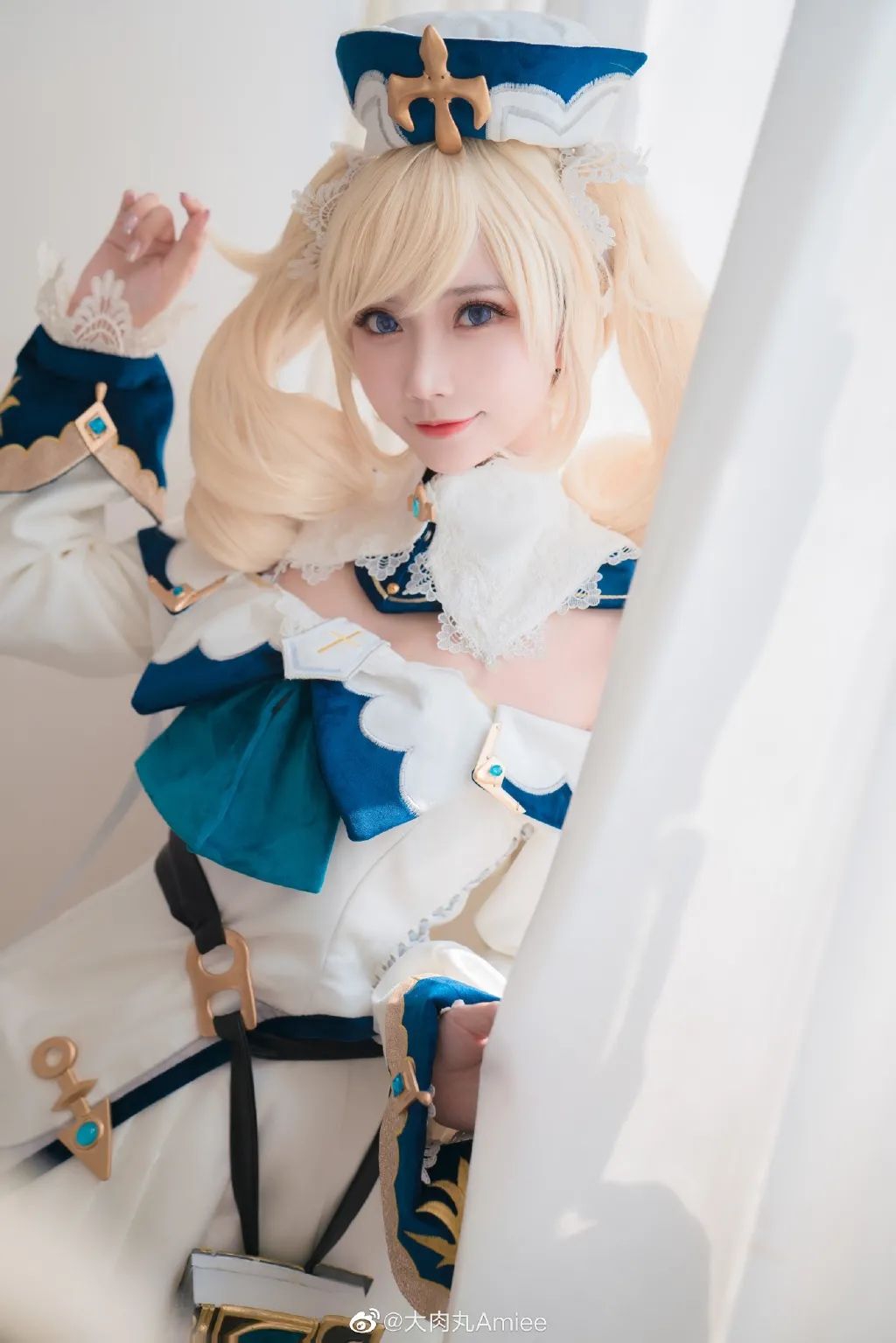 原神蒙德城的修女芭芭拉cosplay