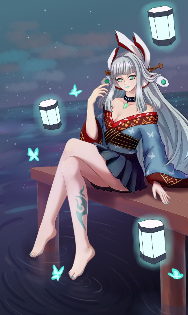 【画师修炼】浮世青行灯