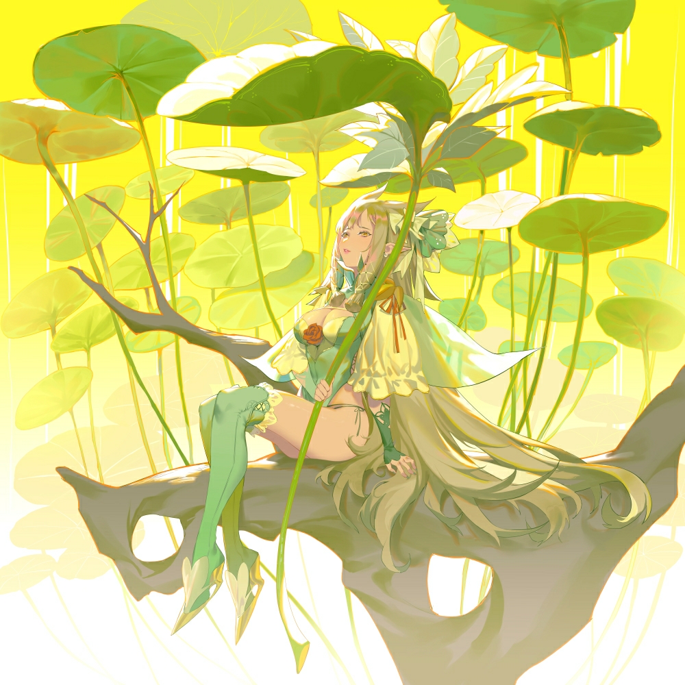 可爱的神秘感妖精插画特集