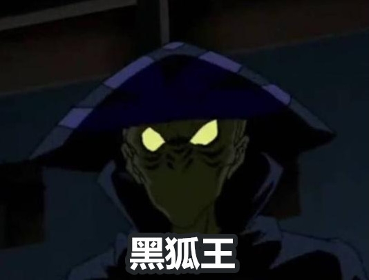 结果最后被黑狐王给释放了出来!