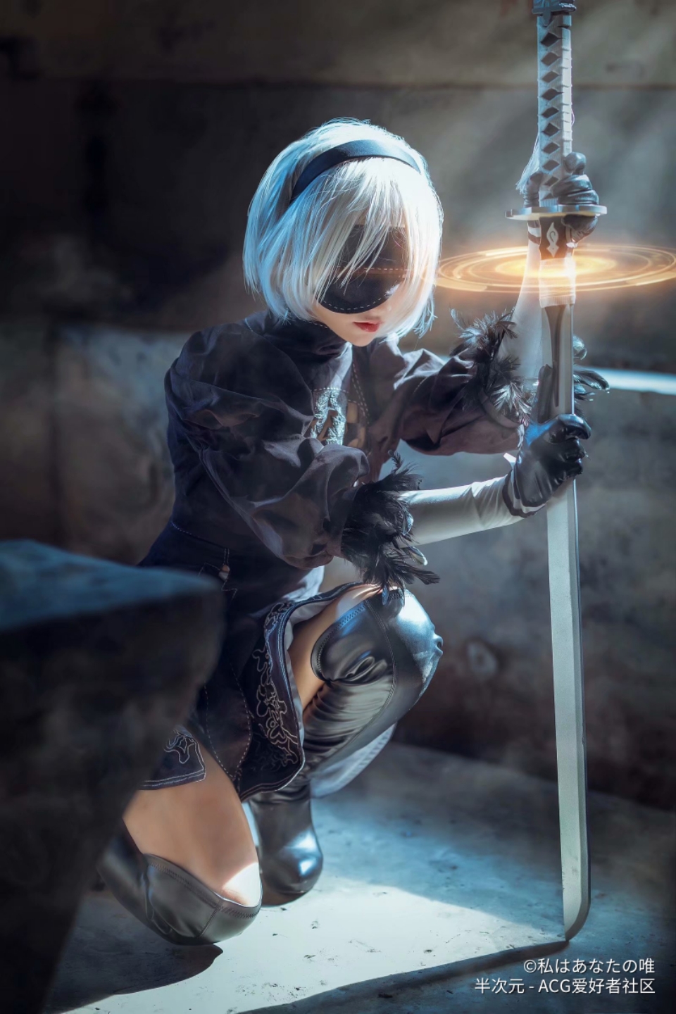 cosplay机械纪元2b尼尔超凶小姐姐御姐大长腿