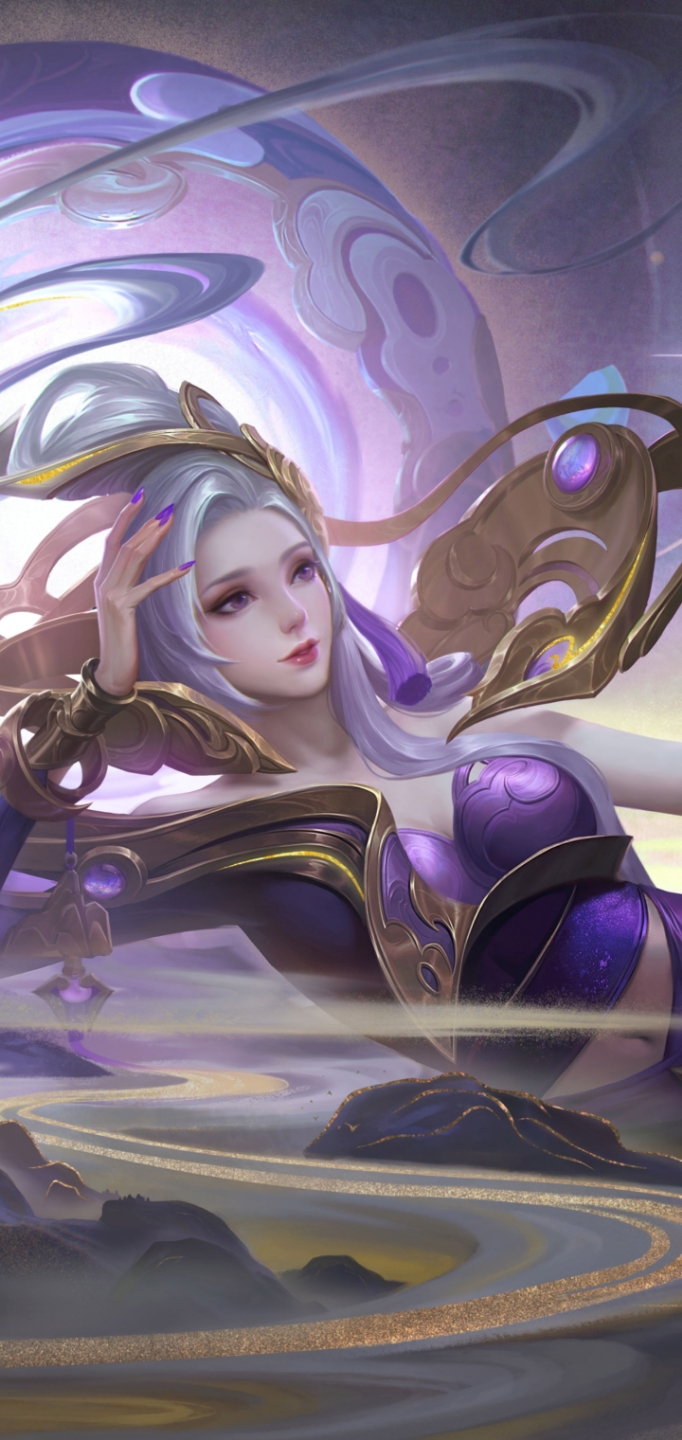 王者荣耀甄姬插画高清壁纸