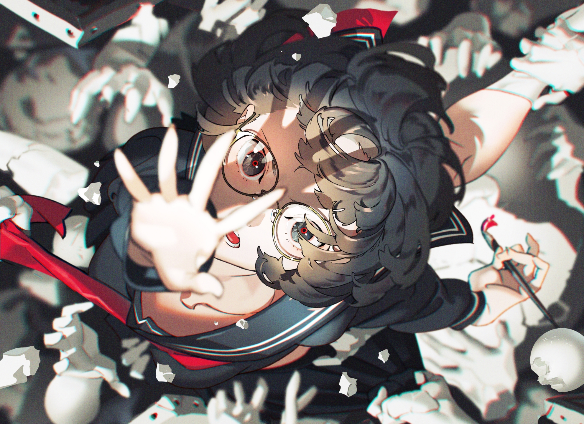 高清二次元动漫图片哦,呐 不进来看一下吗.