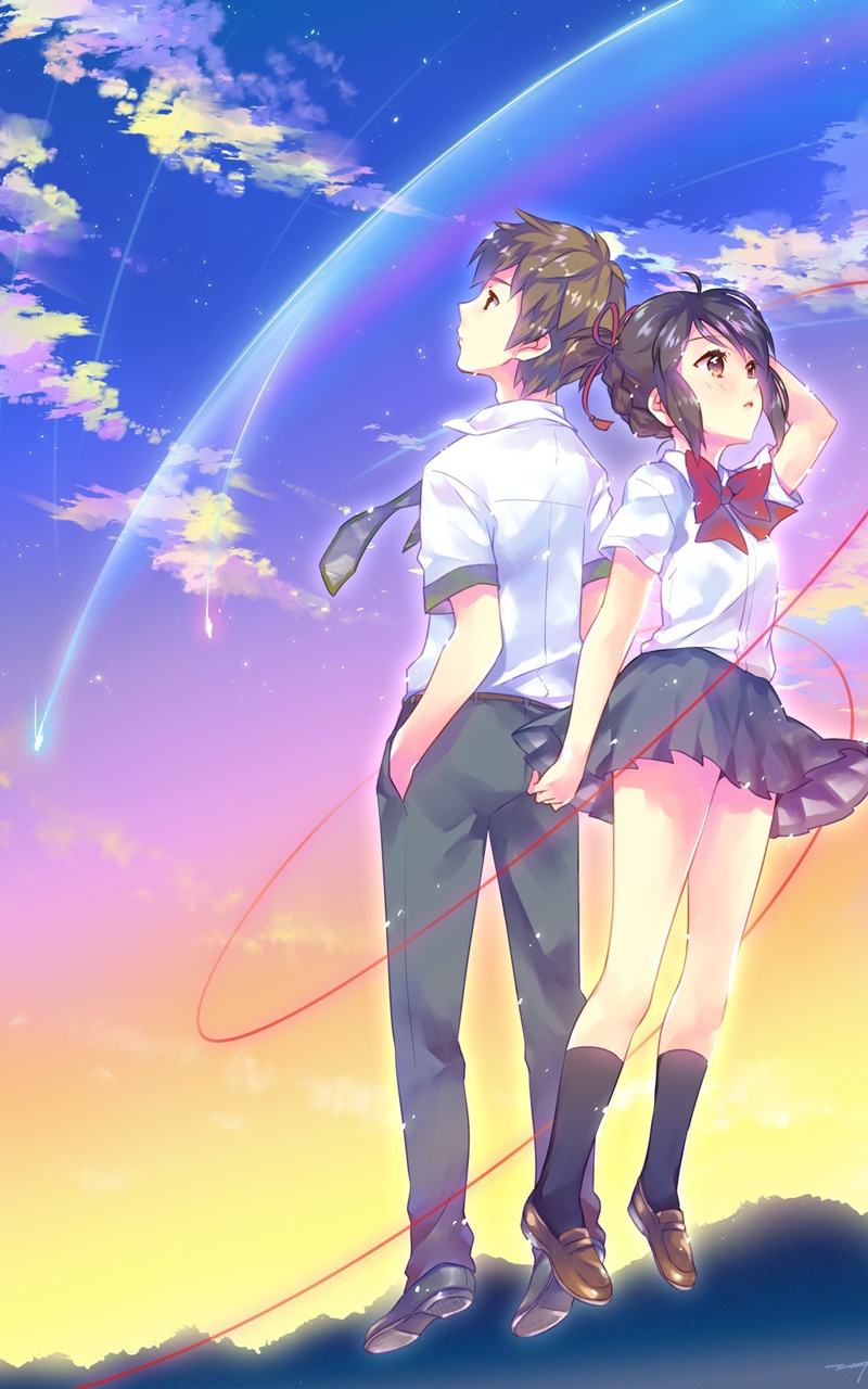 高清二次元动漫图片呐不进来看看吗