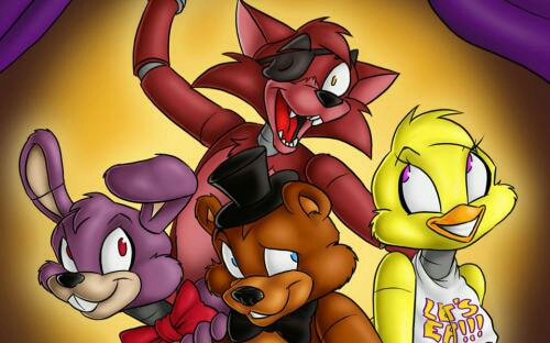 双狐组(霍斯与曼果)(five nights at freddys)2.