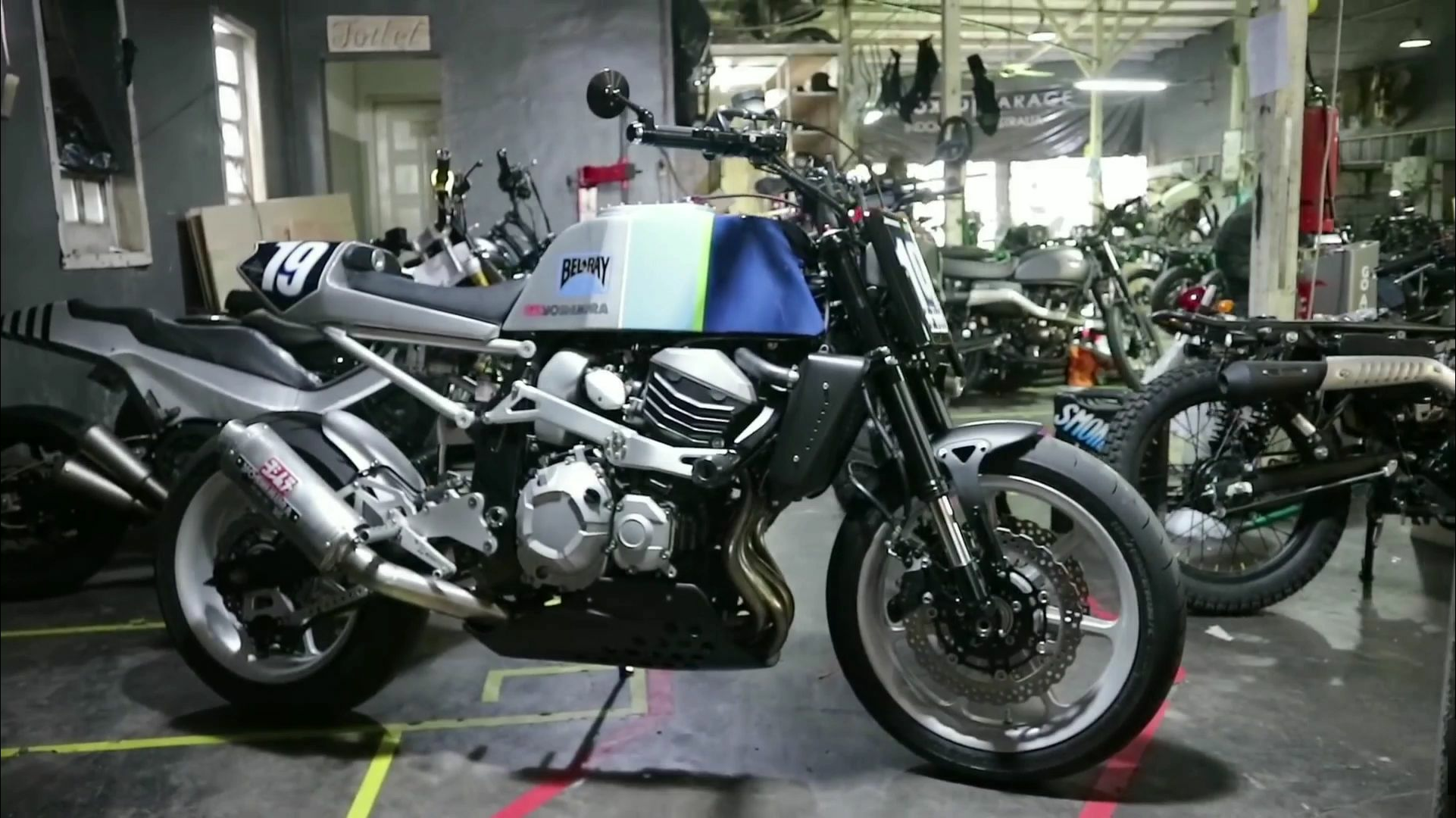 超帅的 z800复古改装