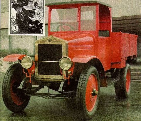 意大利一战时菲亚特15ter小卡车2