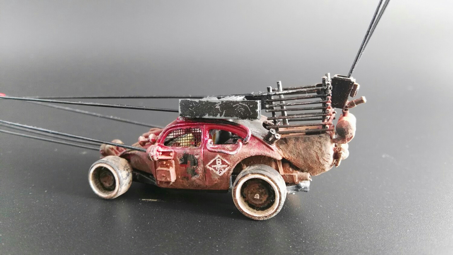 风火轮小车废土风格改造