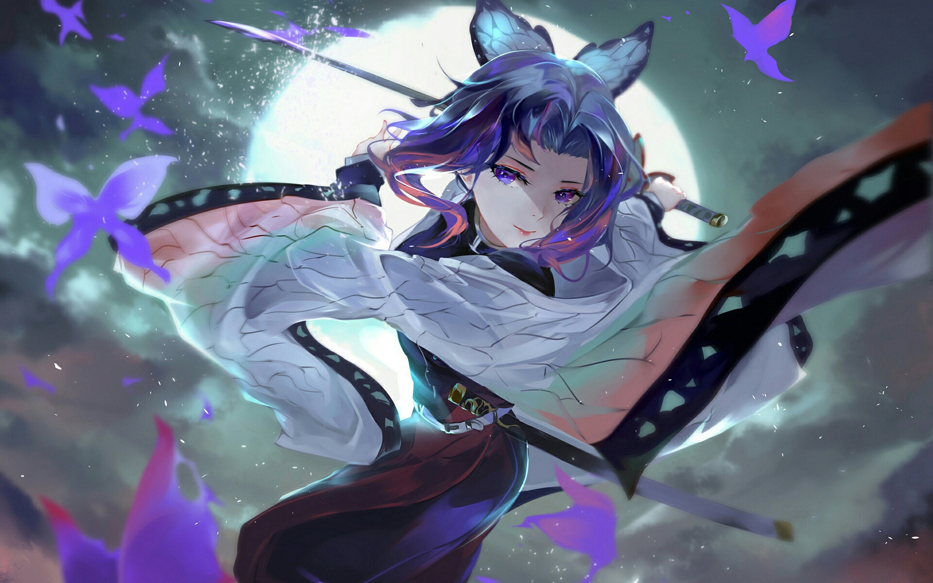 鬼灭之刃蝴蝶忍图片