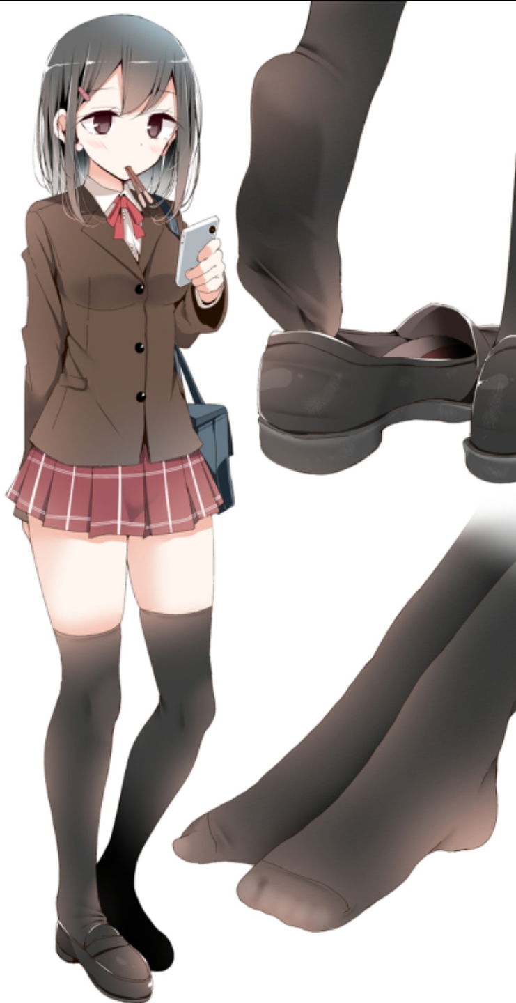 壁纸分享二次元黑袜第31弹awsl