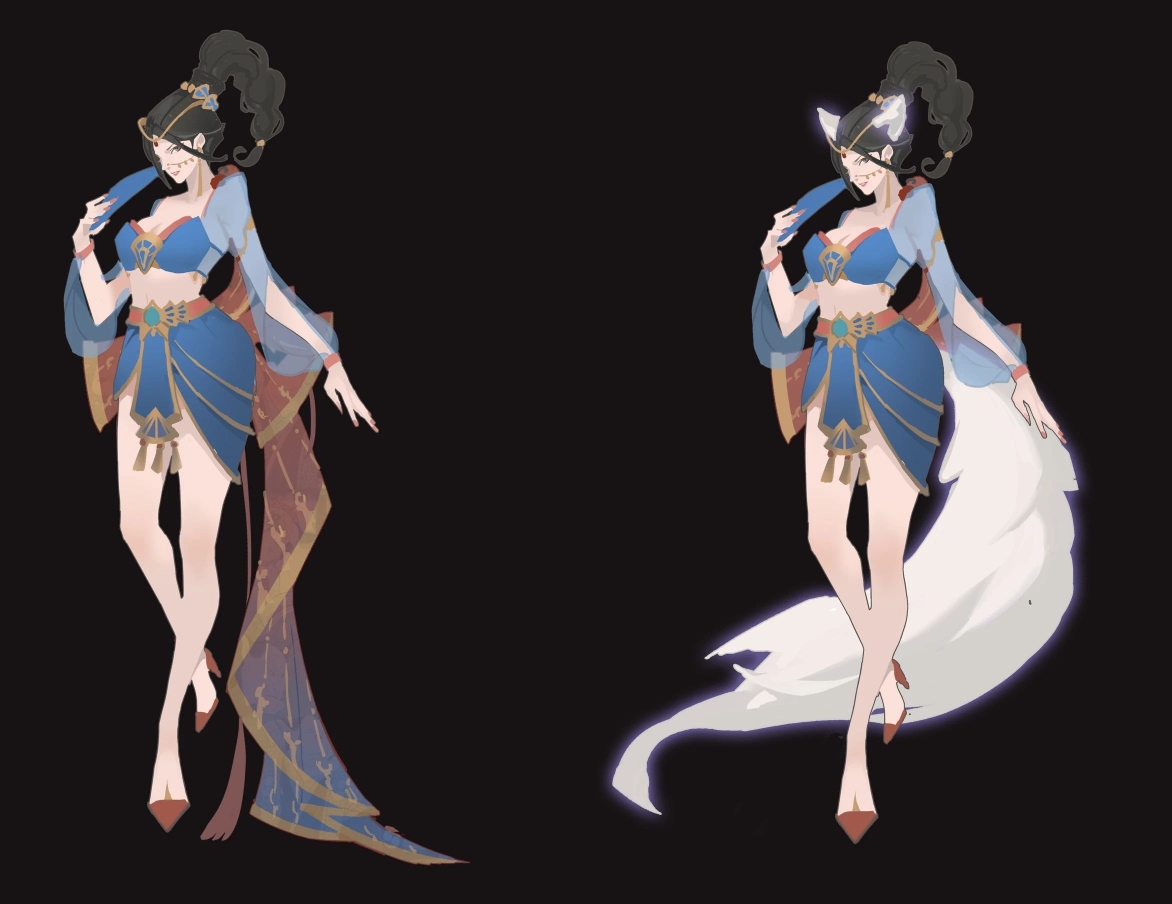 王者荣耀snk拳皇正版授权不知火舞新皮肤魅语设计思路背景故事