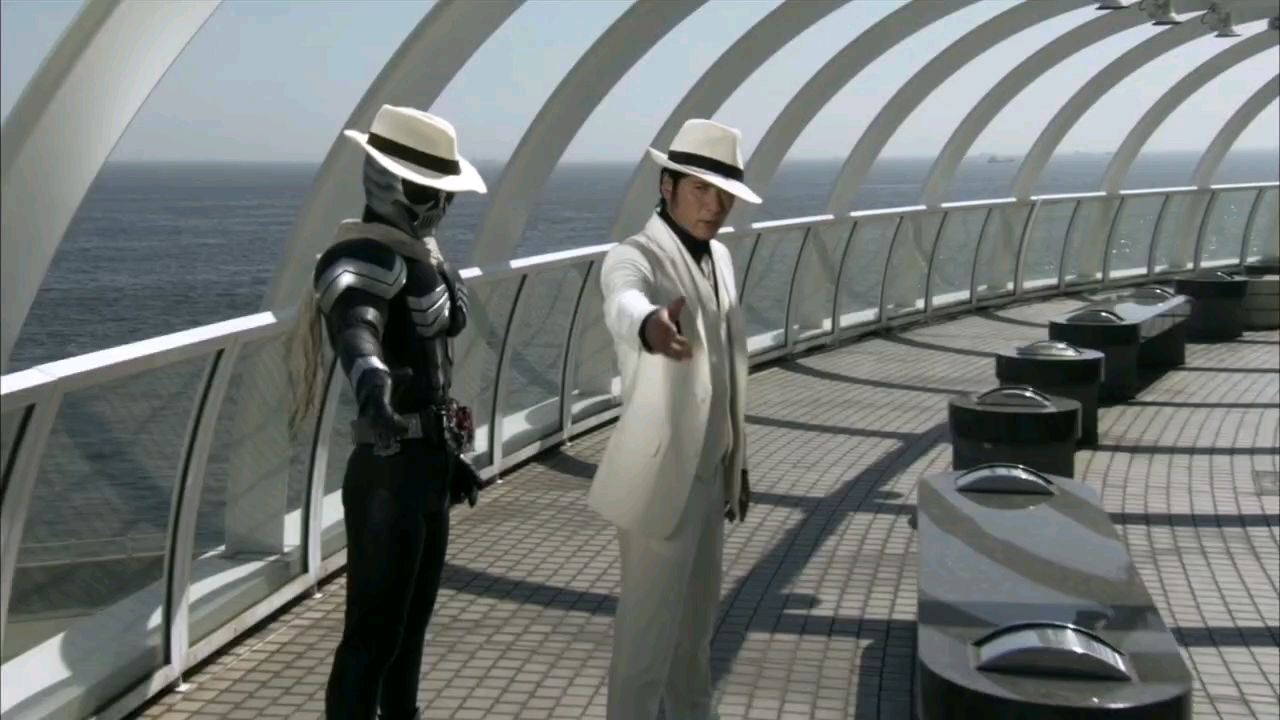 假面骑士skull-大叔的帅气poss 经典台词-来细数你的罪恶吧!