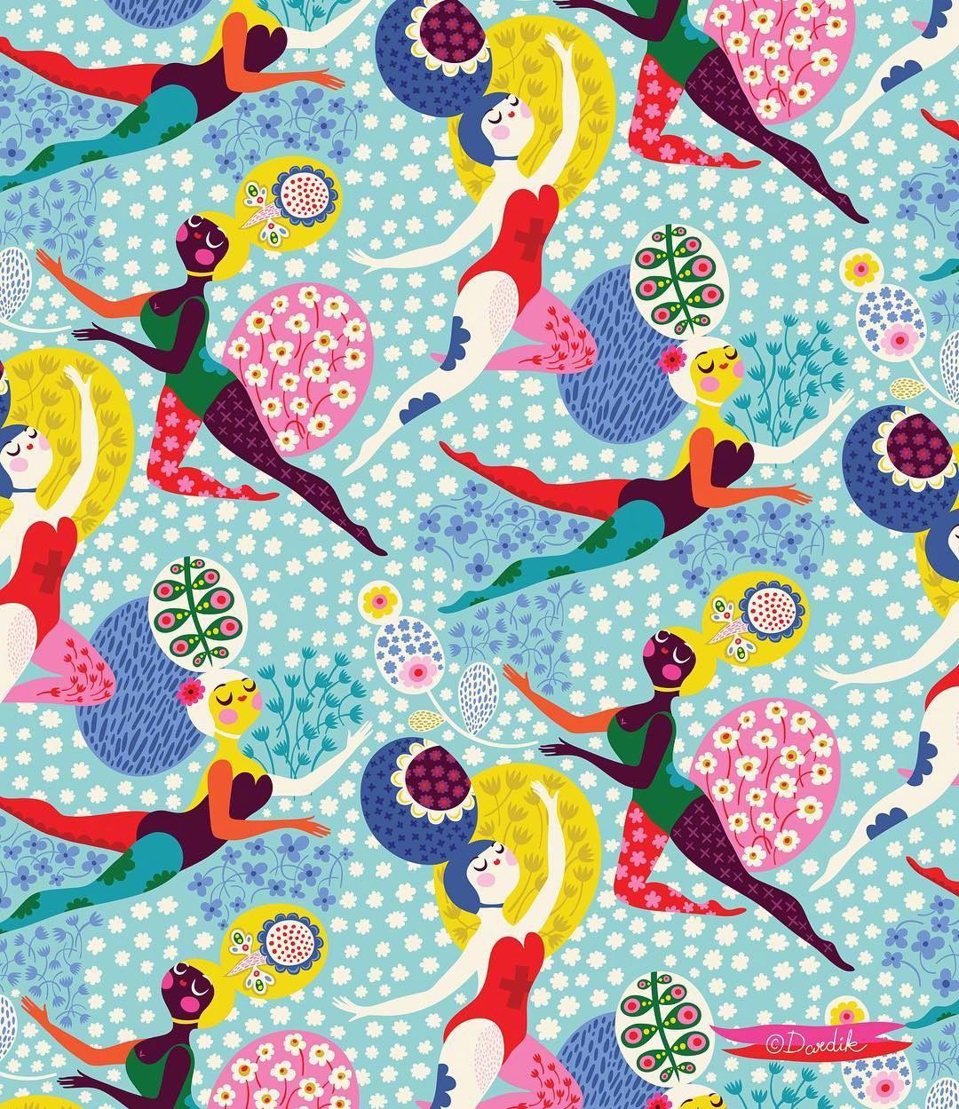 插画家 helen dardik 绘画作品 ​​​