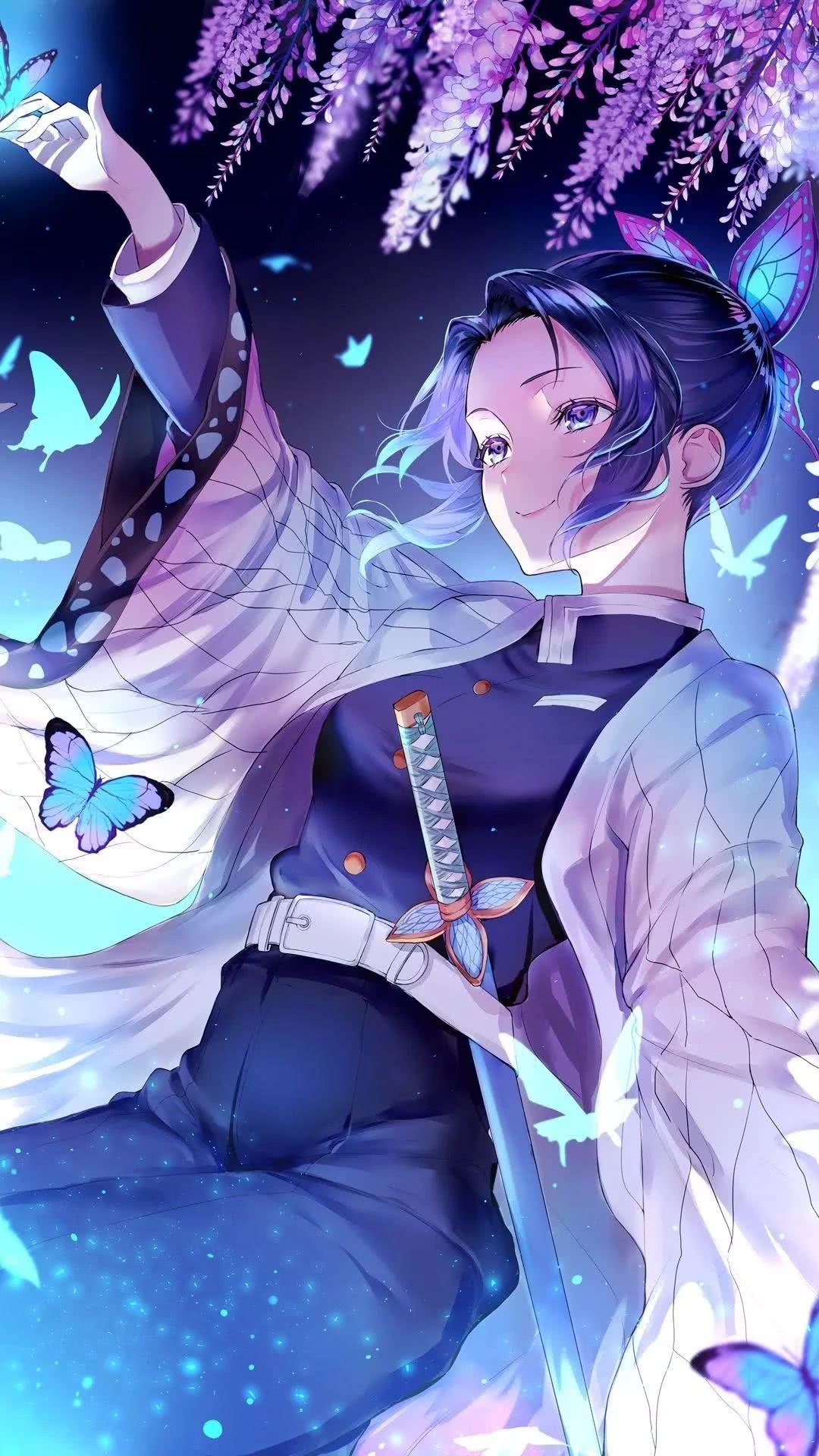 鬼灭之刃蝴蝶忍胡蝶しのぶ侵删