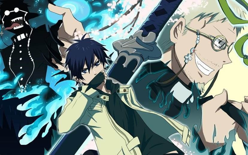 青之驱魔师为了复仇成为驱魔师与生父撒旦魔神展开战斗的故事