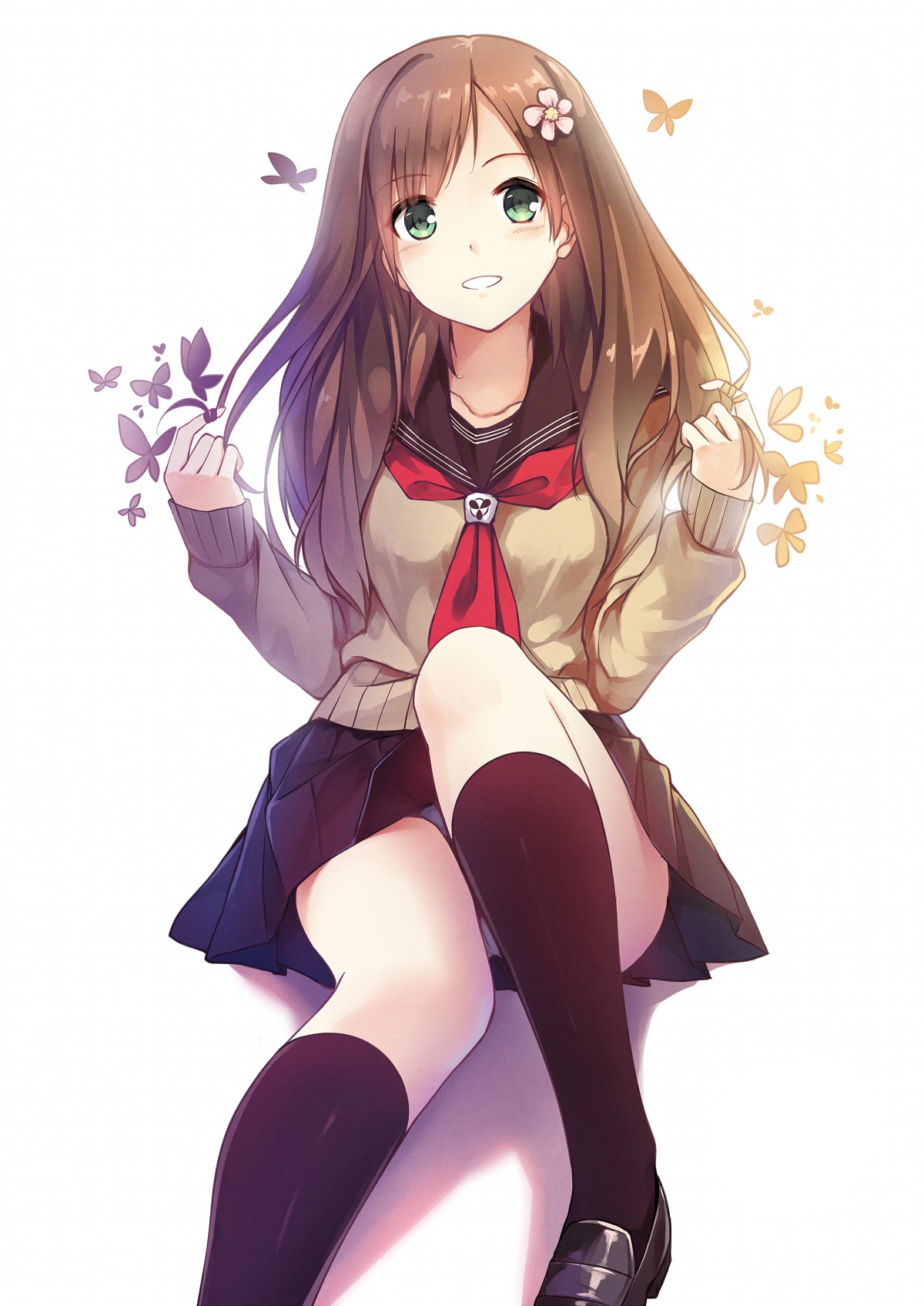 一般向二次元动漫少女图片,收集向,jk少女与小女孩与御姐!
