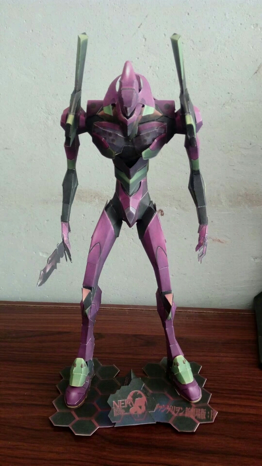 纸模型eva初号机