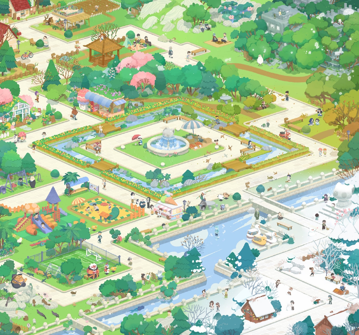 附:一张完整的风息公园日后还会出后几年的,请各位敬请期待~于微博找