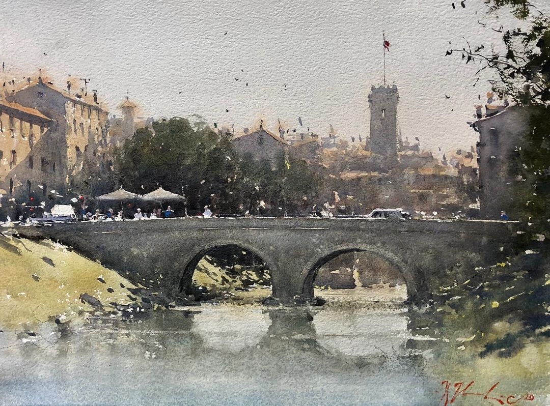 约瑟夫近期水彩作品欣赏