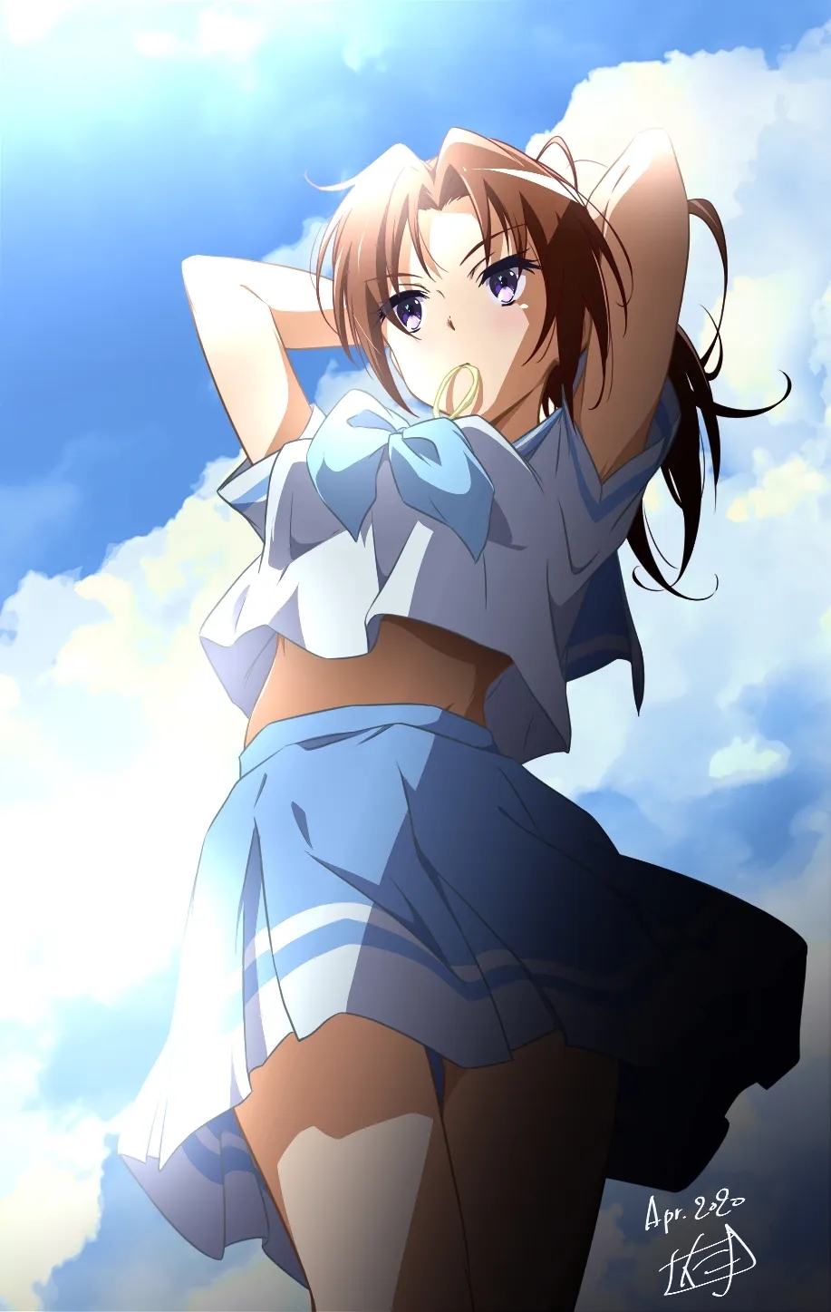 p站画师最硬核的京阿尼粉丝日本画师仁井学的精美插画作品