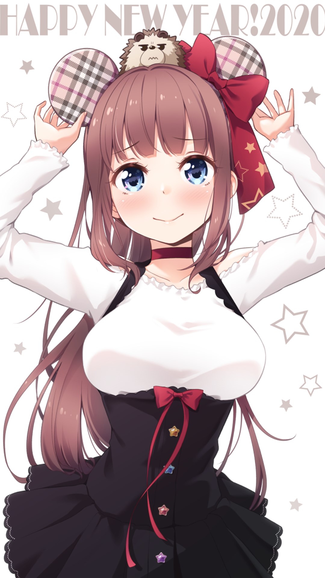 动漫妹子鼠年壁纸