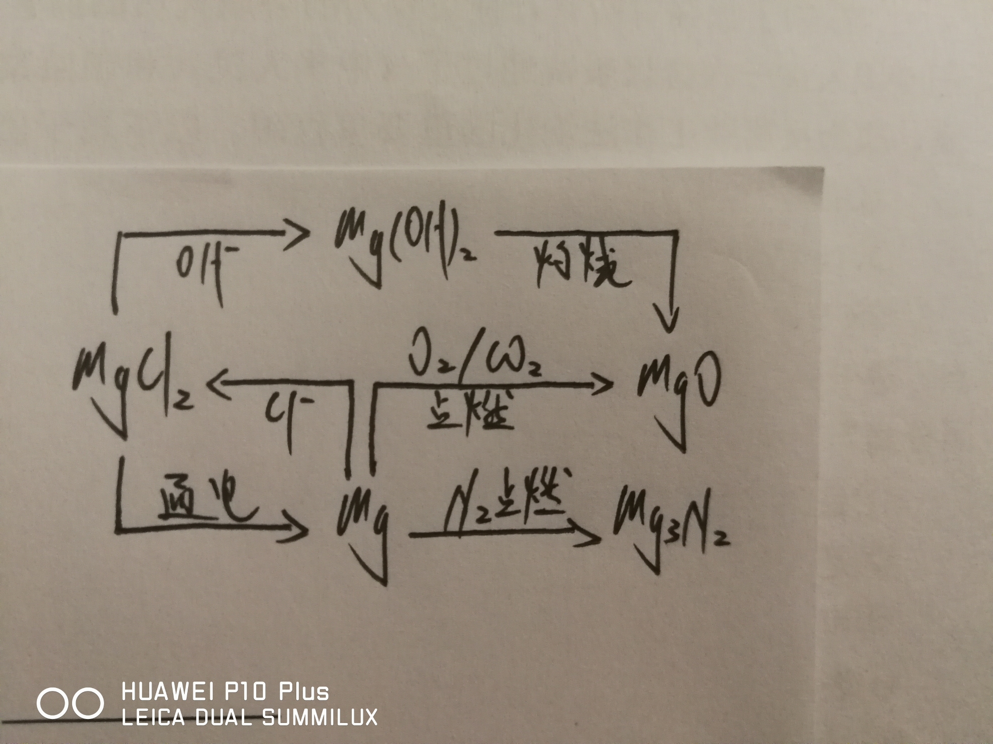 高中金属镁的思维导图图片