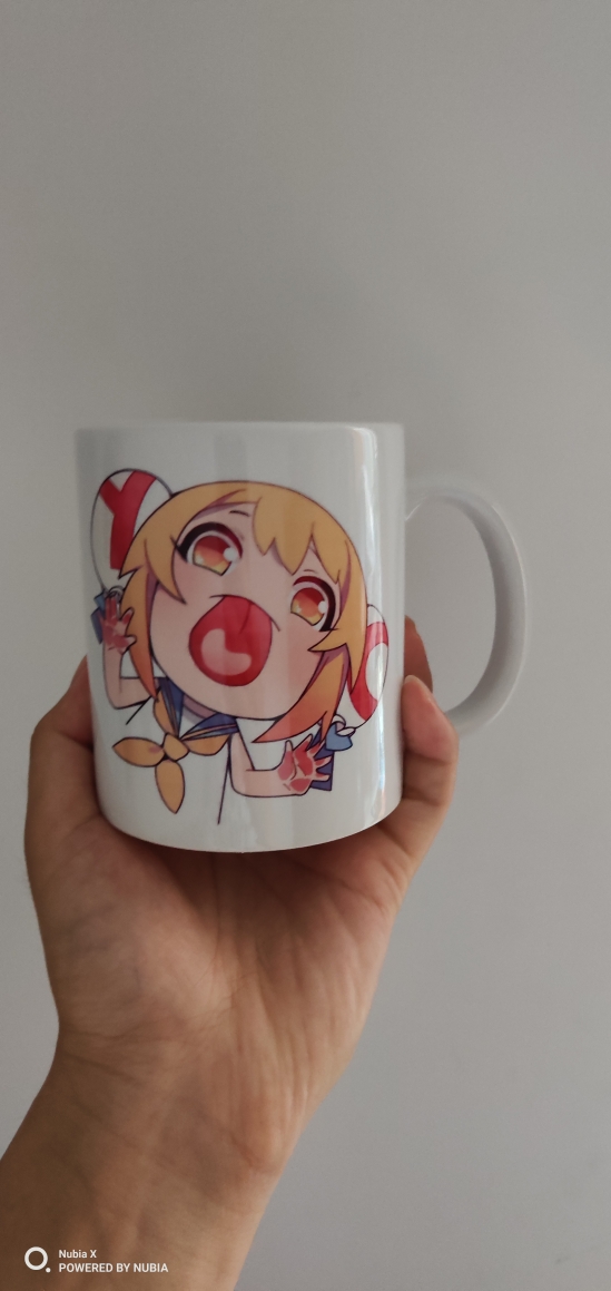 支付宝印鸽弄个马克杯到了