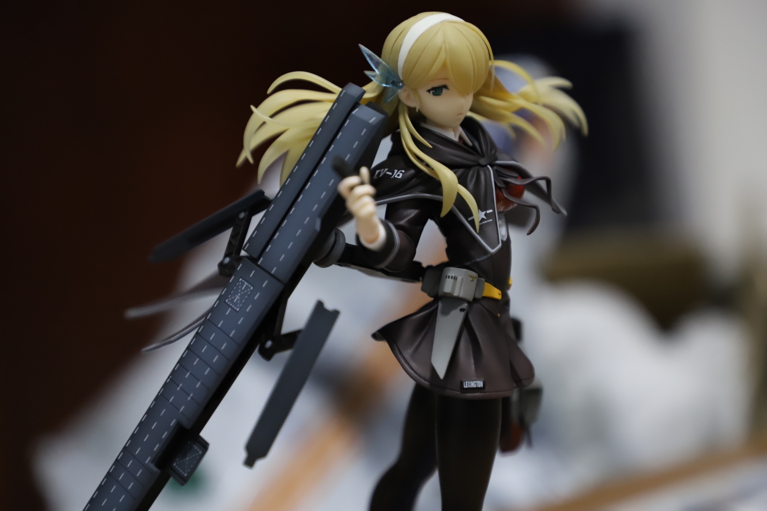 等了3个月的舰r列克星敦cv16终于回家了!