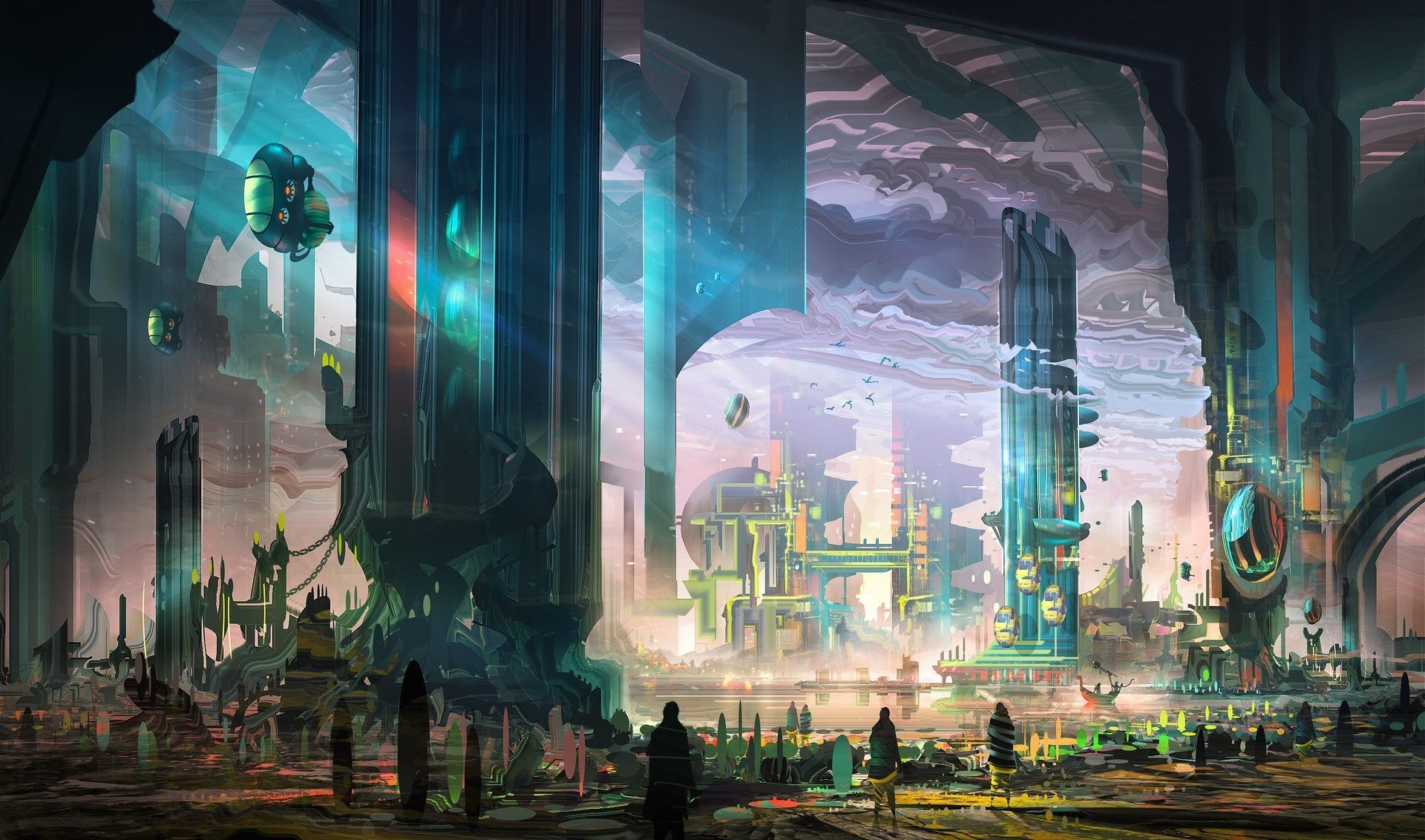 赛博朋克电脑壁纸(有点科幻感) - acfun弹幕视频网 - 认真你就输  