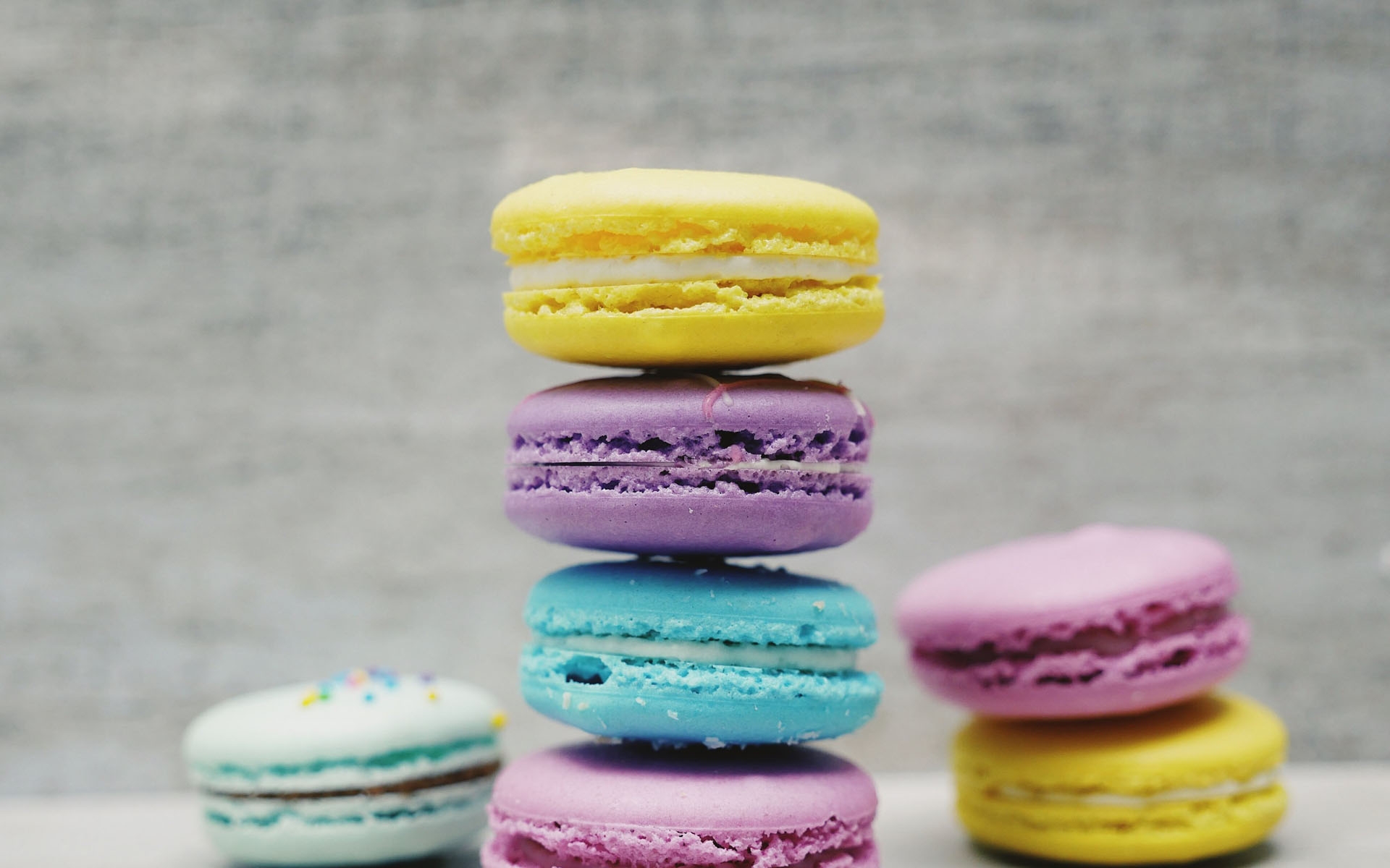 壁纸ep25甜蜜马卡龙桌面壁纸