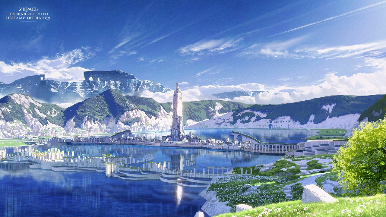 壁纸向动漫风景人物图二