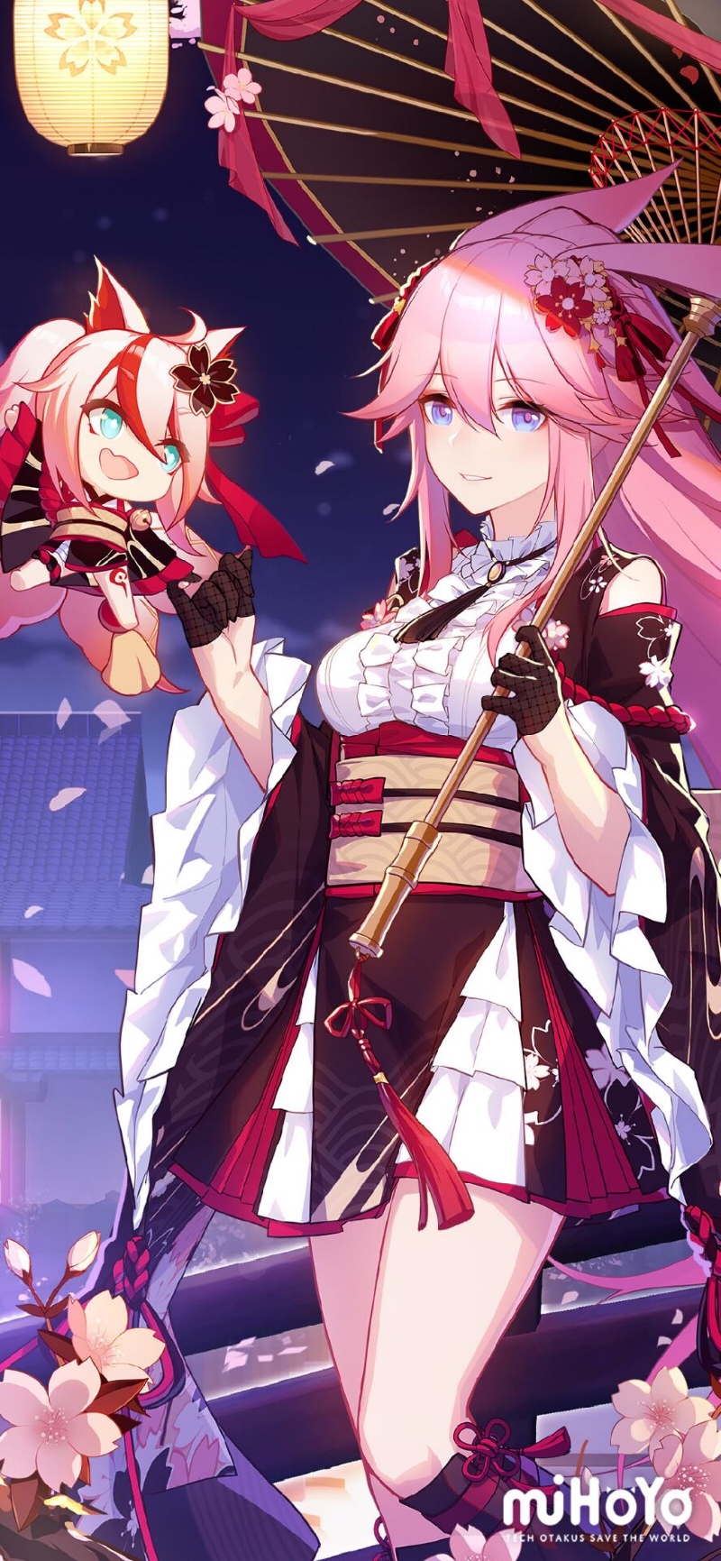 崩坏三八重樱樱花散