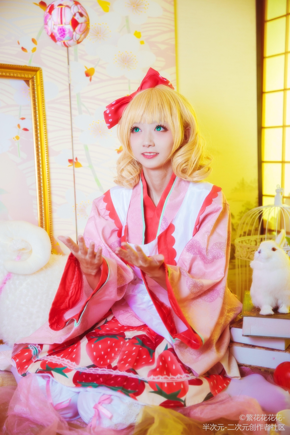 cos蔷薇少女:雏莓,金发碧眼白丝袜 - acfun弹幕视频网 - 认真你就输啦