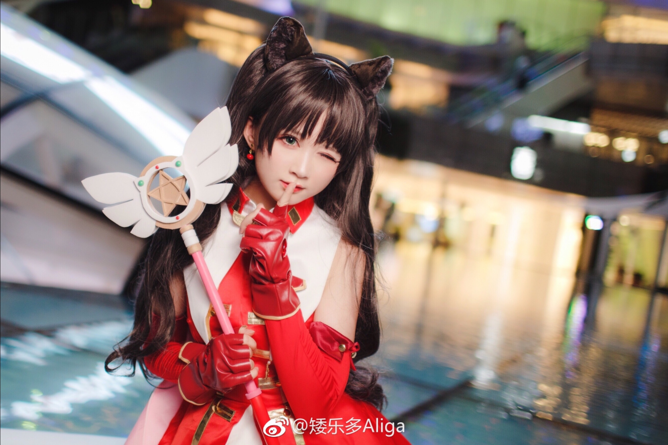 cos远坂凛可爱爆了