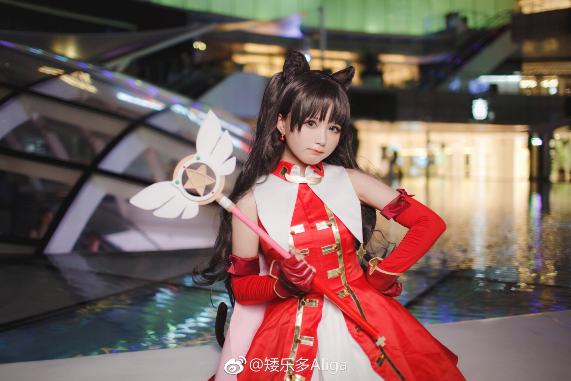 cos远坂凛可爱爆了