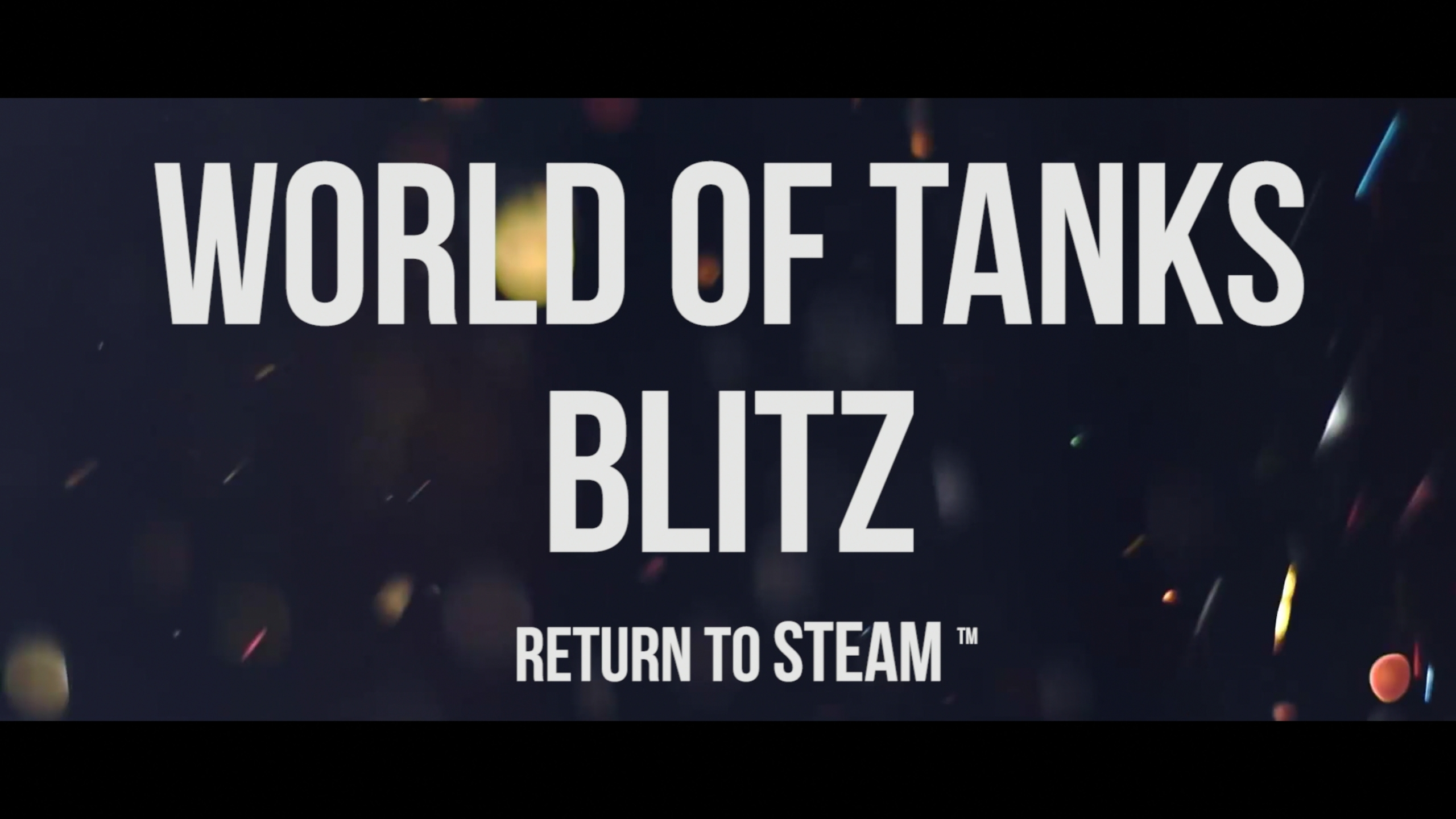 坦克世界:闪电战 登录steam宣传片(雾)