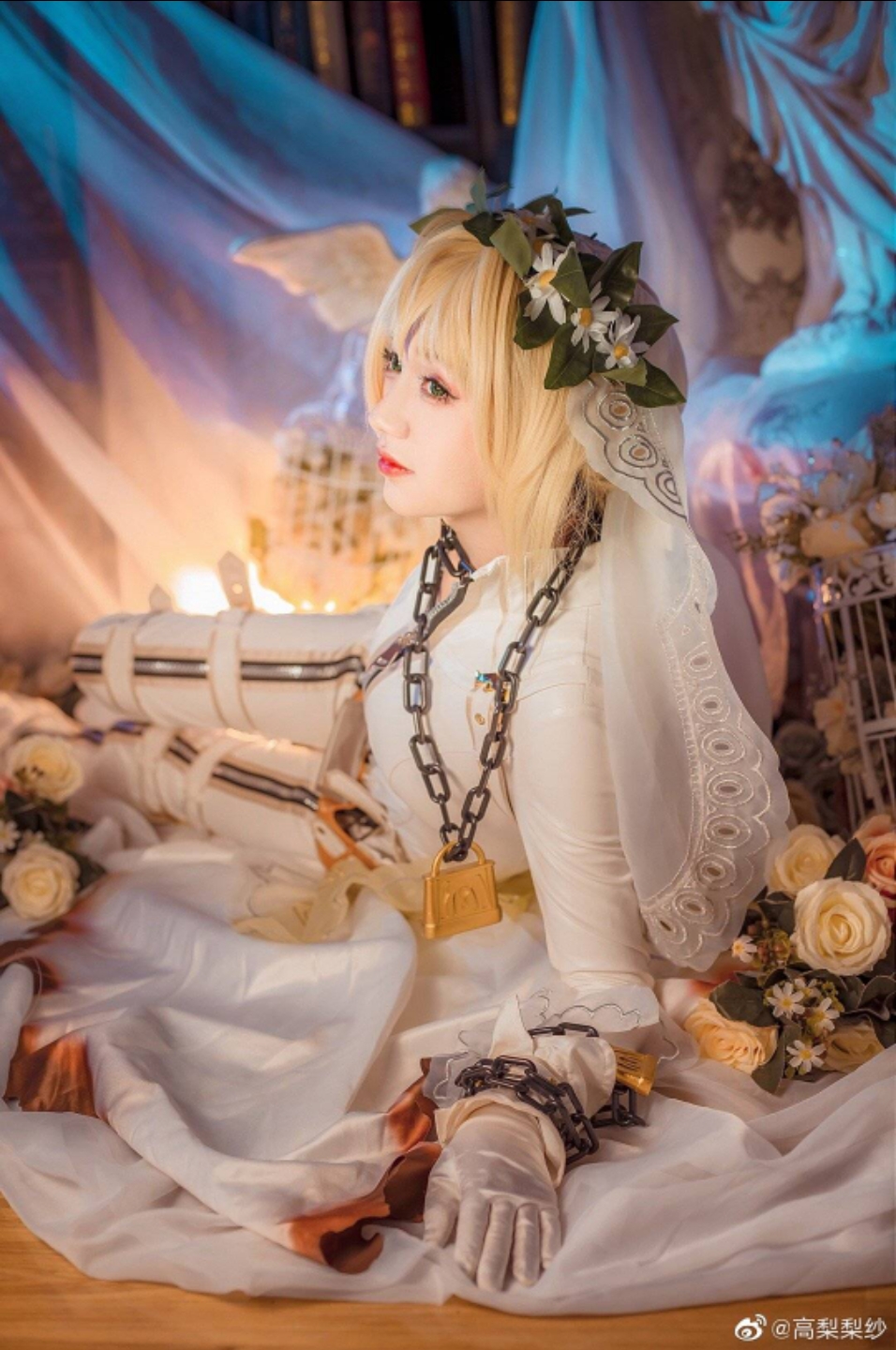 cos尼禄花嫁小姐姐