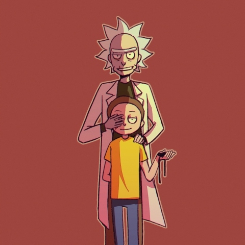 瑞克和莫蒂壁纸图片