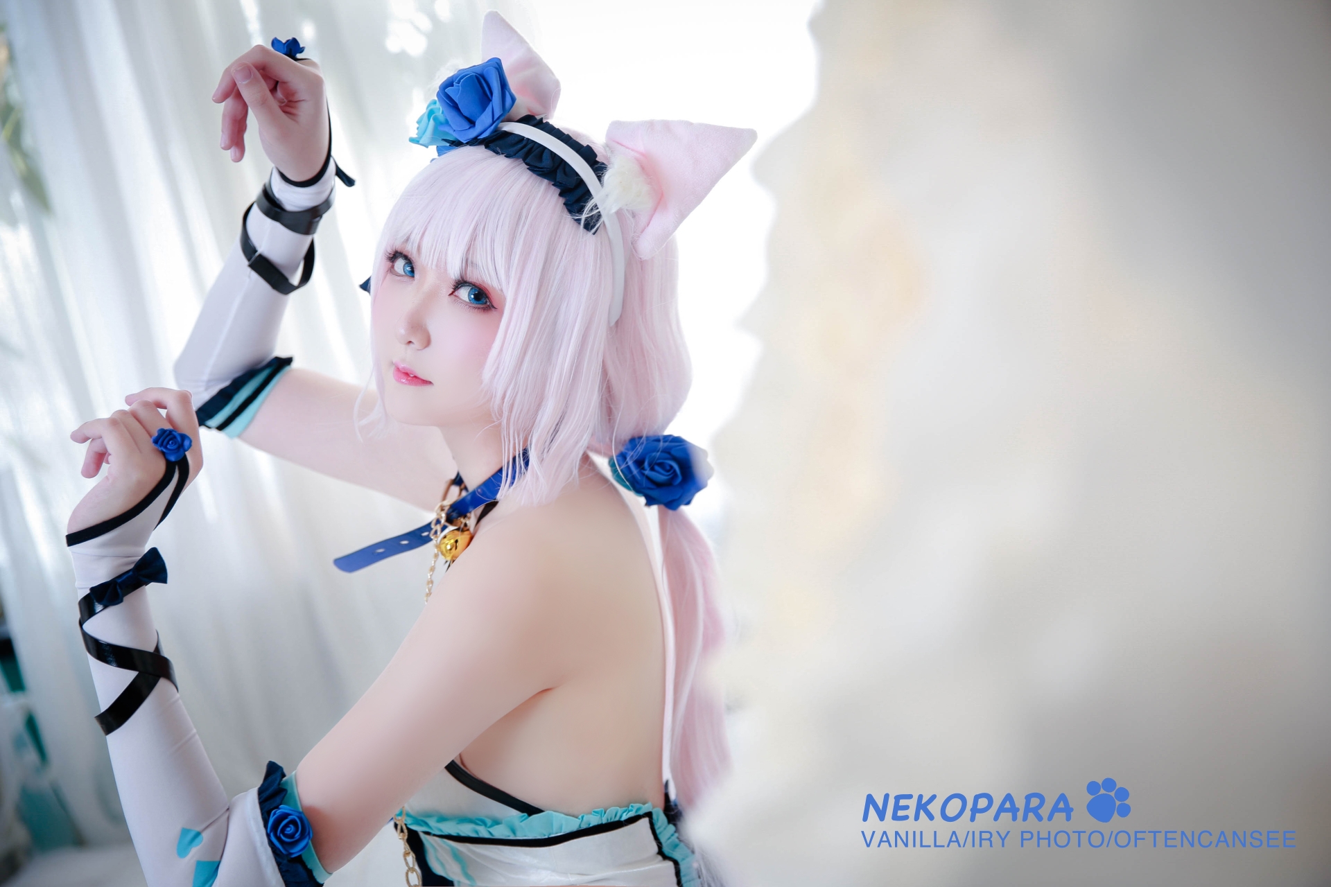 cos巧克力与香子兰猫娘白丝袜