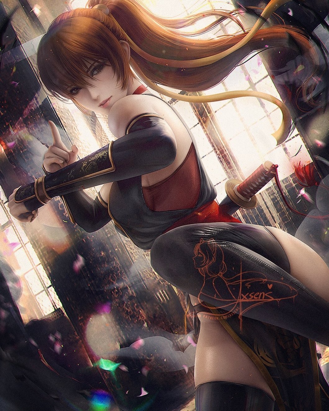 画师axsens作品欣赏