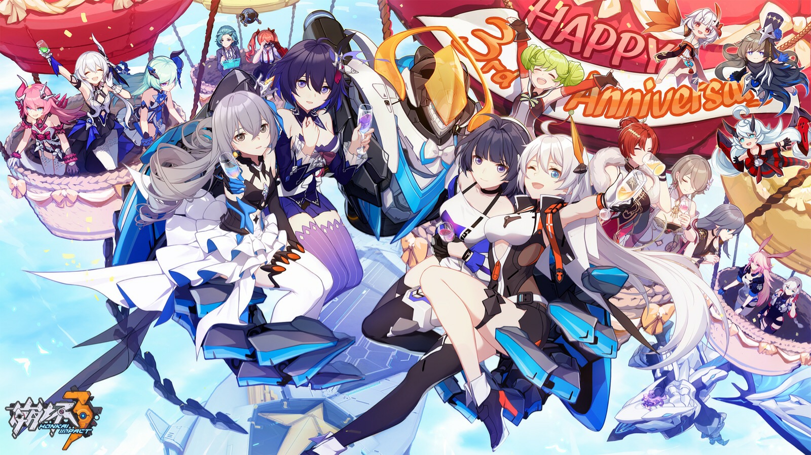 崩坏三休伯利安的全家福第三弹