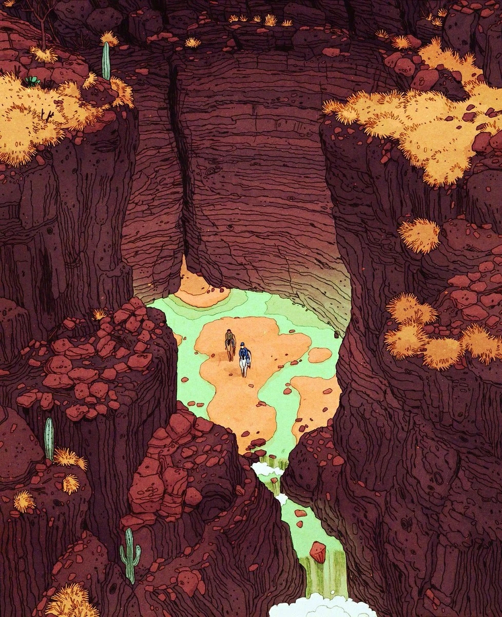 西班牙插画师jonjuarez的一组插画设计