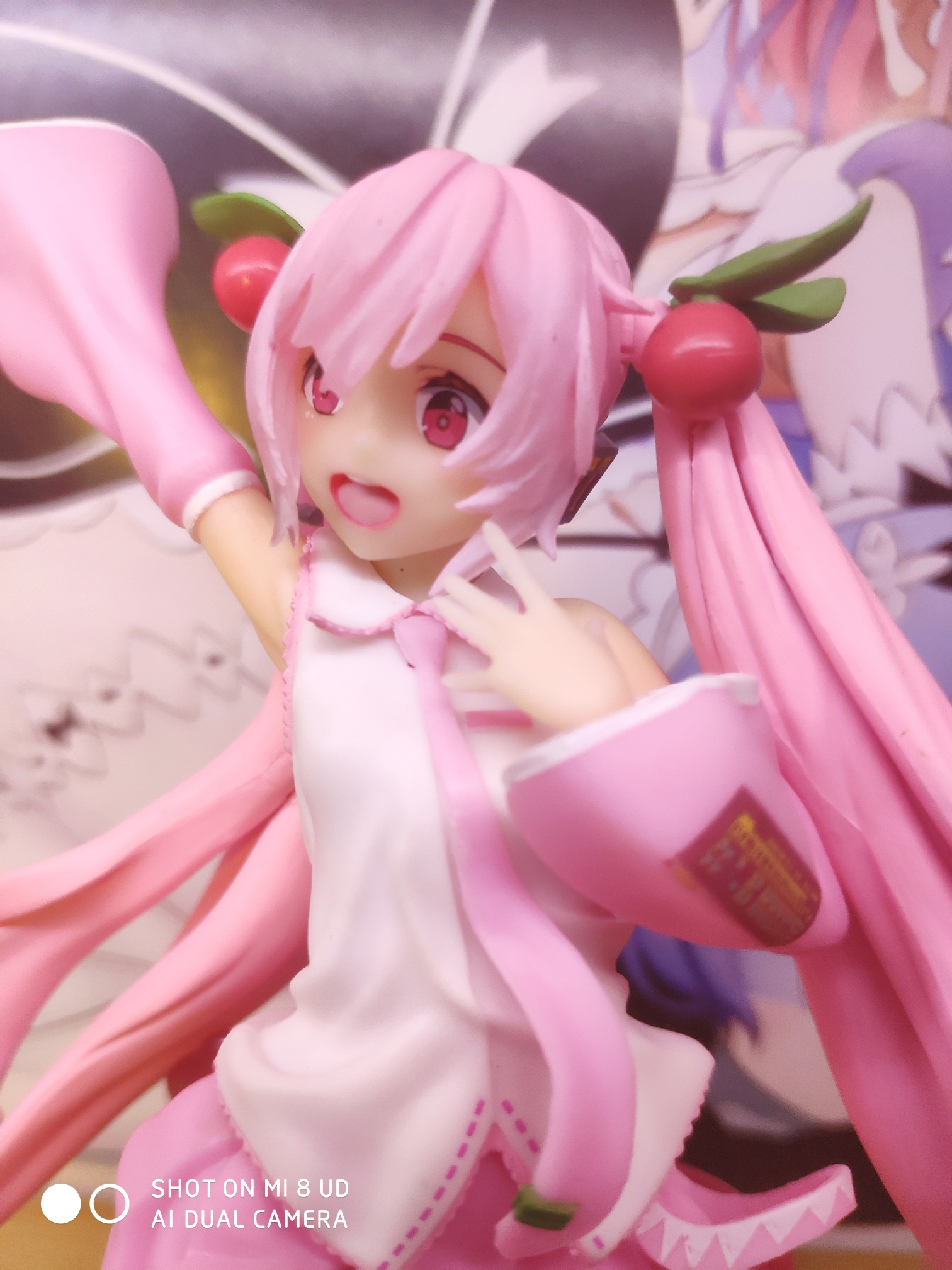 taito樱花初音未来跳跃手办