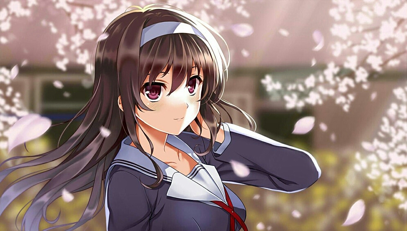 霞之丘诗羽「路人女主的养成方法」——绅士动漫美图 - acfun弹幕视频