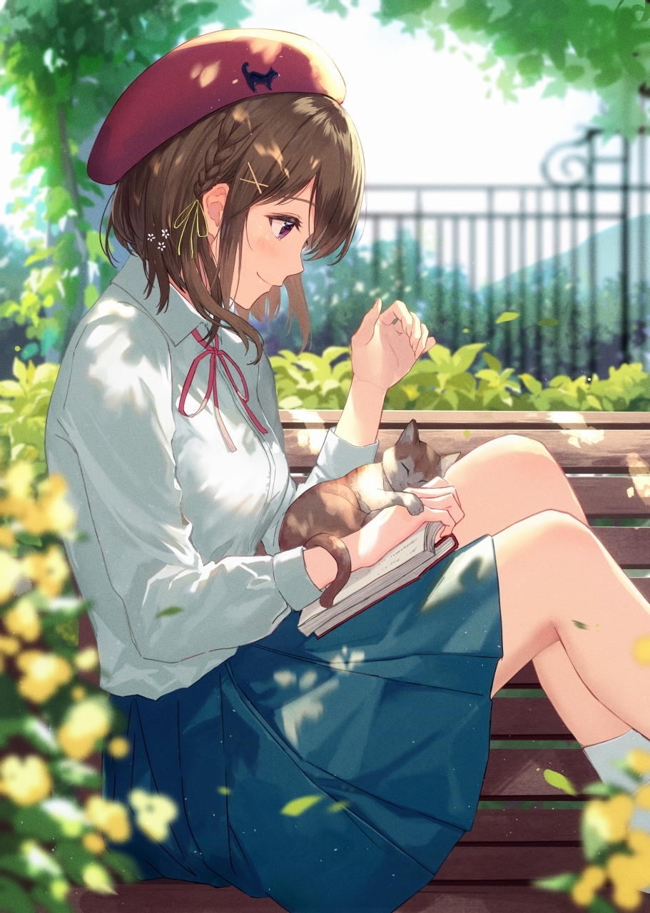 p站每日榜动漫美图推荐第九十期时之歌风景图猫娘