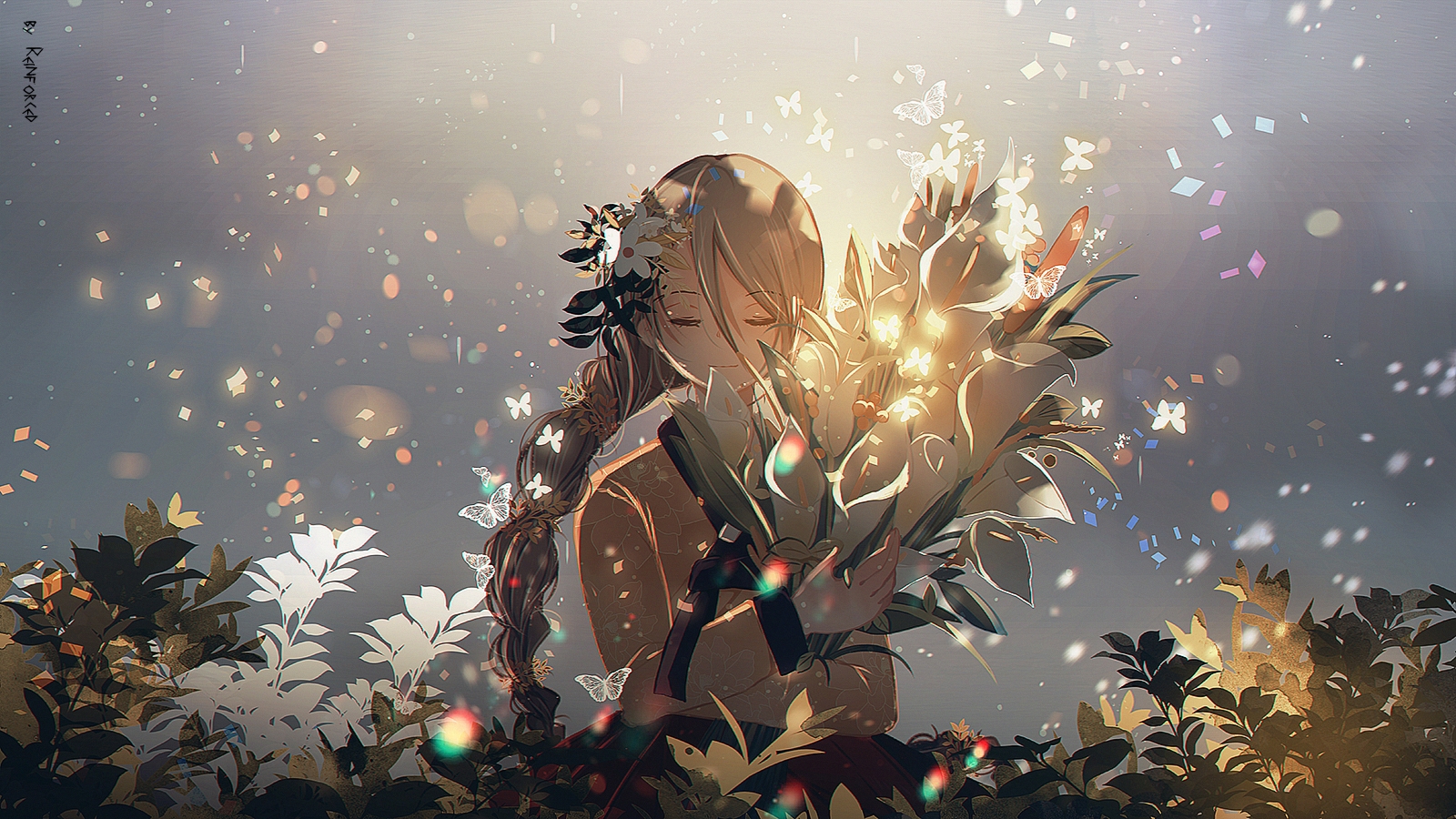 p站每日榜动漫美图推荐第九十六期wlop老师霸榜阿伟乱葬岗