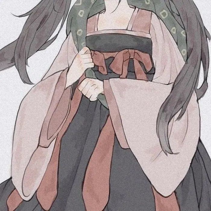 古风闺蜜头像三坑头像