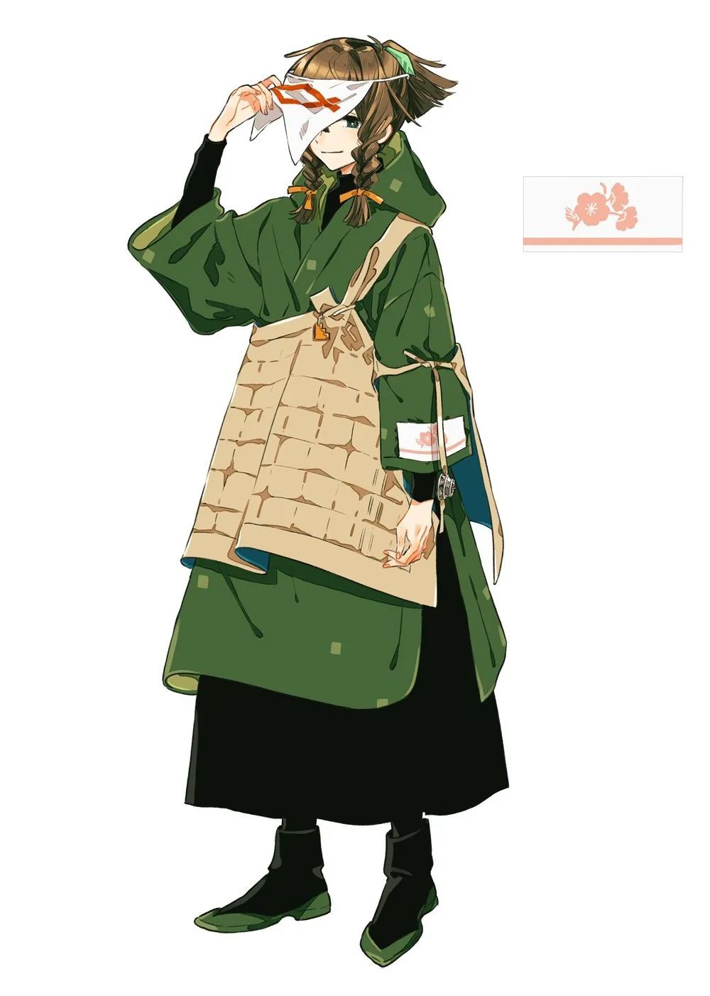 插画师keisin一组人物设计绘画作品