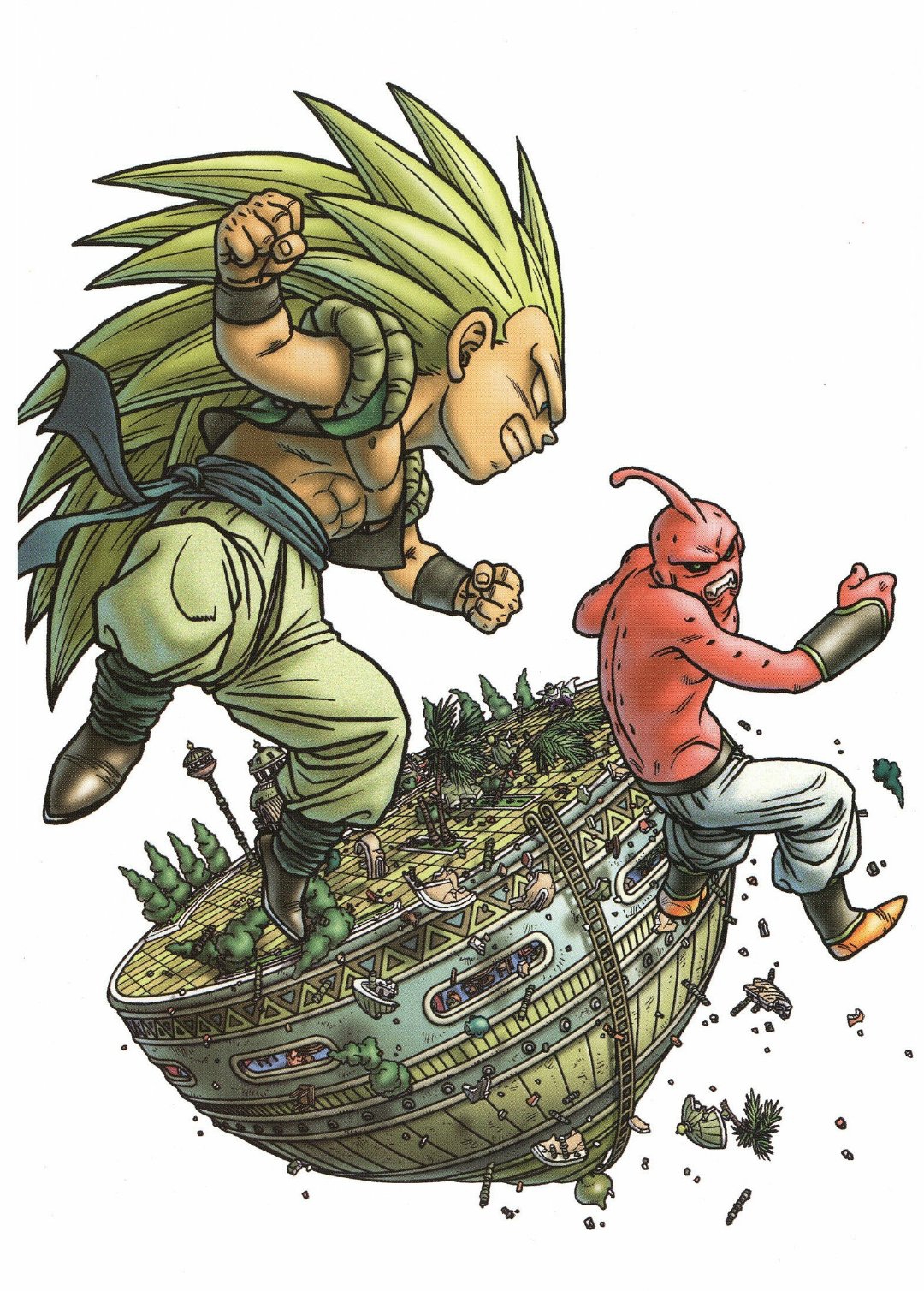 鸟山明重绘34卷完全版漫画封面