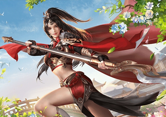 三国杀美女张星彩鲍三娘